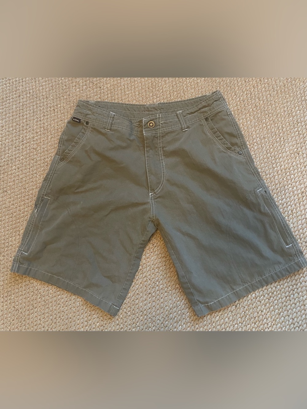 Kuhl Men's Olive Ramblr Shorts Size 34